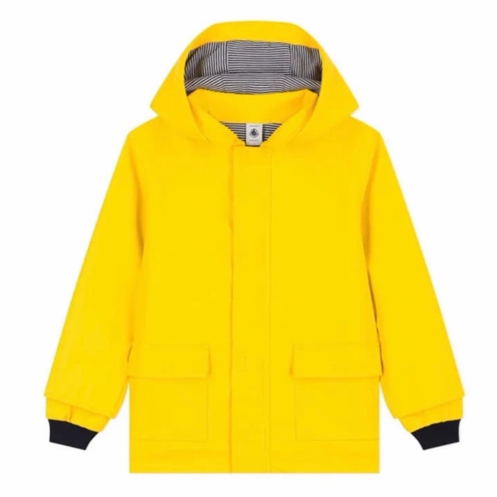 Petit Bateau Yellow Kids Raincoat